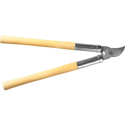 РОСТОК длина 500 мм, углеродистая сталь, закалено, деревянные рукоятки, плоскостной сучкорез (40206)