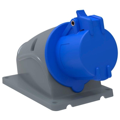 Розетка ОП Magnum 16А 220В 2P+PE ССИ-113 IP44 PSN11-016-3