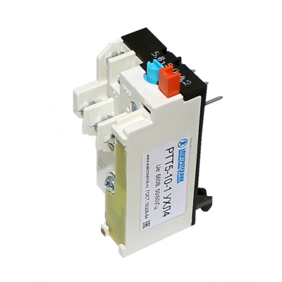 РТТ5-10-1 УХЛ4, 8,50А, 660В/50Гц, 1р, 7,00-10,00А, ручной возврат, IP00 (ЭТ)