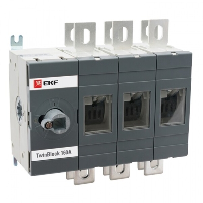 Рубильник 3п 630А реверсивный без рукоятки управления TwinBlock tb-s-630-3p-rev