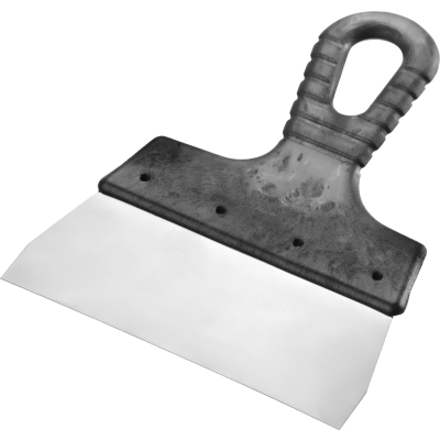 СИБИН 150 мм, пластиковая ручка, нержавеющий фасадный шпатель (10079-150)