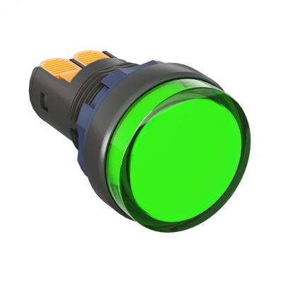 Сигнальный индикатор со встроенным диодом 220В, зеленый M22L-F220GPP