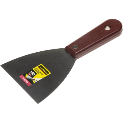 STAYER MAXFlat, 100 мм, пластиковая ручка, стальной, шпатель (1003-100)