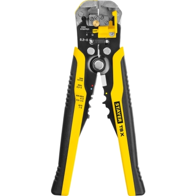 STAYER TS-X, 0.2 - 6 мм2, автоматический многофункциональный стриппер, Professional (22655)