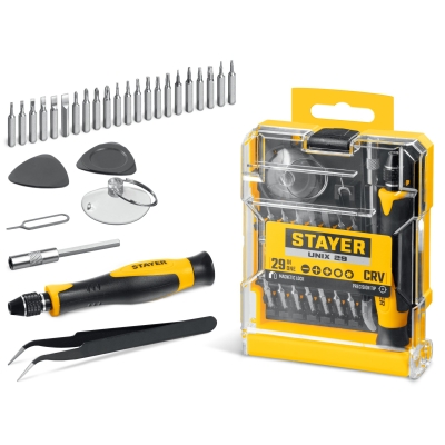 STAYER UNIX-29 набор для точных работ (25614)