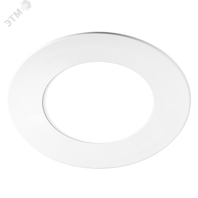 Светильник светодиодный PPL-R WH 3Вт 4000К IP40 d90мм ДВО встраив. ультратонкий кругл. 5008427A