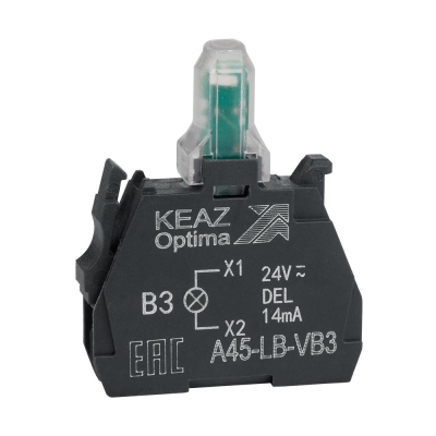 Световой блок OptiSignal D22 A45-LB-VB3 зеленый 24VACDC ZBVB3 332206