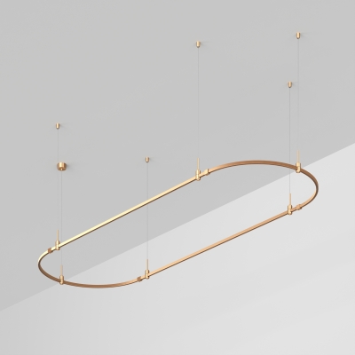 Трек ART-APRIORI-OVAL-HANG-3000x1000 (GD) (Arlight, IP20 Металл, 3 года) 048501