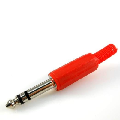 TRS 6.3 (jack) 2403, Разъем стерео аудиоштекер 6.3 мм