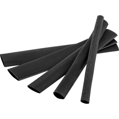 Трубка термоусадочная 16/8 1м черн. TKE-THS-16-1-B/50