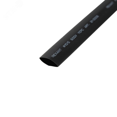 Трубка термоусадочная ТУТ нг 10,0/5,0 черная