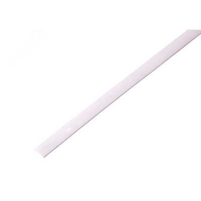 Трубка термоусадочная ТУТ нг 8,0/4,0 белая