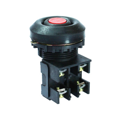 ВК30-10-11110-54 У2 (КЕ-081 исп.2), красный, 1з+1р, цилиндр, IP54, 10А. 660В (ЭТ)