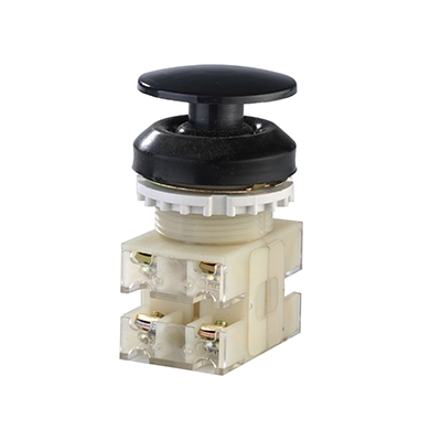 ВК30-10-11130-40 У2 (КЕ-021 исп.2), черный, 1з+1р, гриб без фиксации, IP40, 10А. 660В (ЭТ)