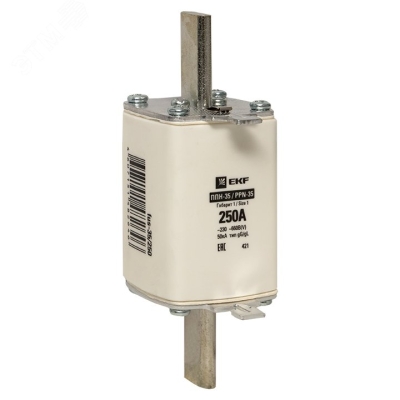 Вставка плавкая ППН-35 250/250А габарит 1 PROxima fus-35/250