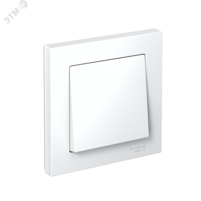 Выключатель 1-кл. СП AtlasDesign 10А IP20 (сх. 1) 10AX в сборе бел. SE ATN000112