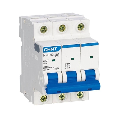 Выключатель автоматический модульный 3п C 25А 6кА NXB-63 (R) 814172