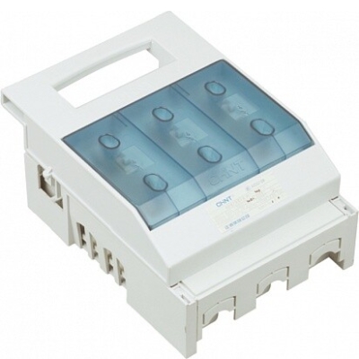 Выключатель-разъединитель 3п 160А NHR17-160/3 откидной с плавкими вставками со вспомогат. контактами 403018