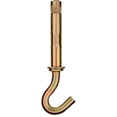 ЗУБР 10 х 50 мм, 40 шт, анкерный болт с крюком, Профессионал (302372-10-050)