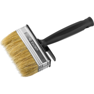 ЗУБР 3 х 10 см, светлая натуральная щетина, пластмассовый корпус, все виды ЛКМ, макловица (01802-10)