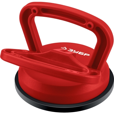 ЗУБР 40 кг, пластмассовый, одинарный, стеклодомкрат на присоске (33724-1)