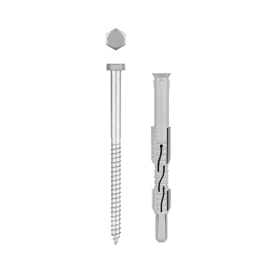 ЗУБР ФД-П 10 x 120 мм, фасадный дюбель, нейлон/цинк, 50 шт (301475-120)