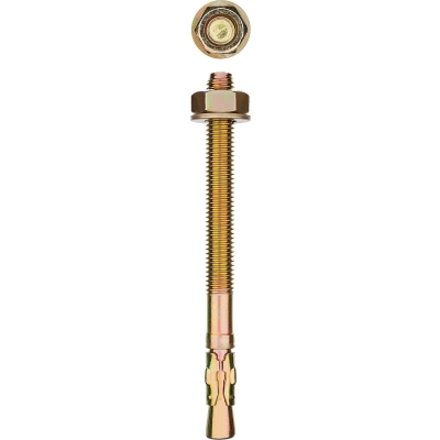 ЗУБР М16 х 105 мм, 10 шт, клиновой анкер (302032-16-105)