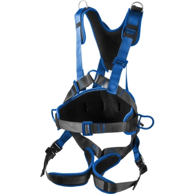 ЗУБР МОНБЛАН стальная фурнитура с полимерным покрытием, 4 точки крепления, р. L(1140-1440), страховочная и удерживающая привязь, Профессионал (11593