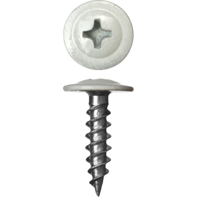 ЗУБР ПШМ 9003 16 х 4.2 мм, белый, 500 шт (0,78 кг.), саморез с пресс-шайбой (300191-42-016-9003)