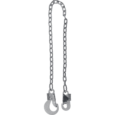 ЗУБР СЦ-1 карабины из оцинкованной стали, длина - 1.42м, выполнен из цепи, одноплечный строп (11588)