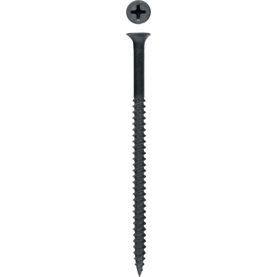 ЗУБР СГМ, 76 х 4.2 мм, фосфатированное покрытие, 400 шт (1,96 кг.), саморез гипсокартон-металл, Профессионал (300015-42-076)