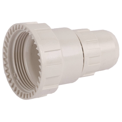 ЗУБР ШиреФит, накидная гайка - штуцер с гайкой, 26 мм - 16 мм, редукционный переходник (51476-26-16)