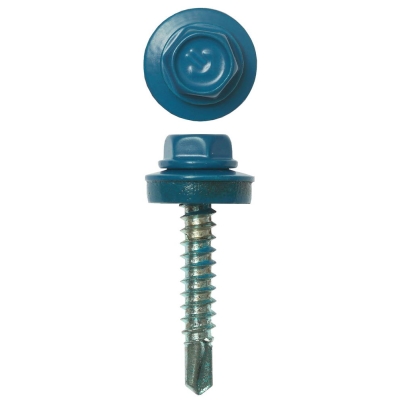 ЗУБР СКД 5009, 29 х 4.8 мм, неб.-голуб., 2500 шт (12,6 кг.), кровельный саморез (4-300310-48-029-5009)