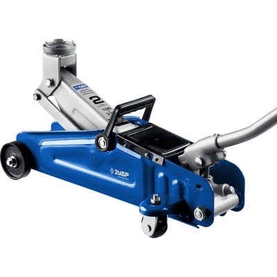 ЗУБР Т-30, 2 т, 135 - 330 мм, подкатной гидравлический домкрат, Профессионал (43053-2)