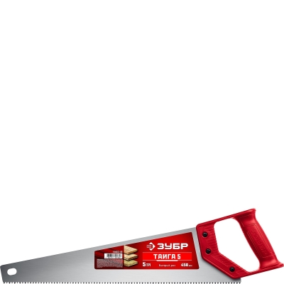 ЗУБР Тайга-5, 450 мм, ножовка для быстрого реза (15083-45)